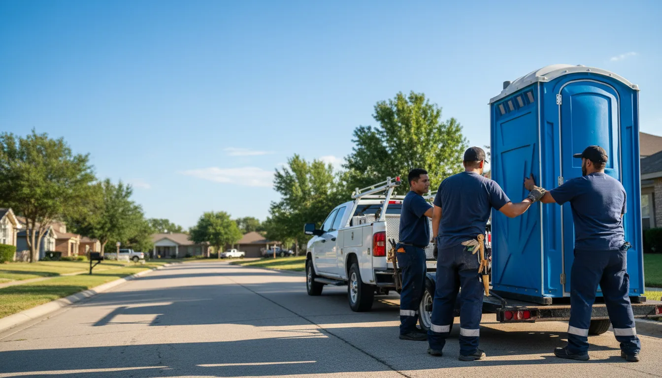Portable Toilet Rental in Camden, TX near me